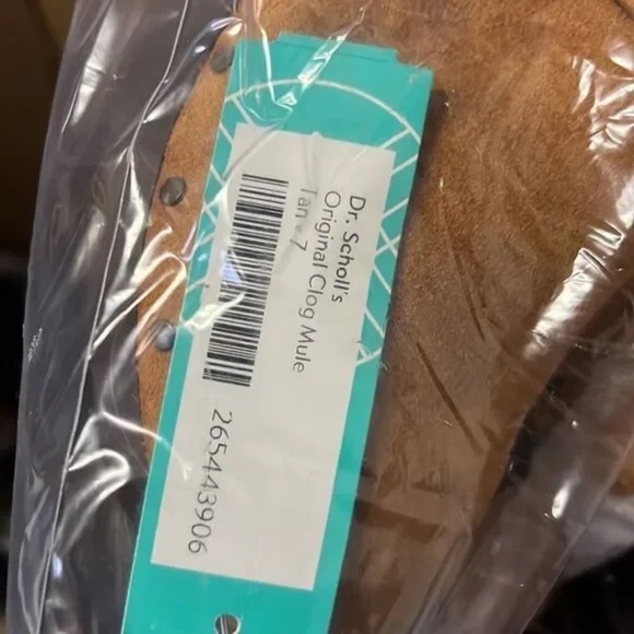 New dr. scholl's original clog mule suede tan Size 7 - Picture 4 of 4